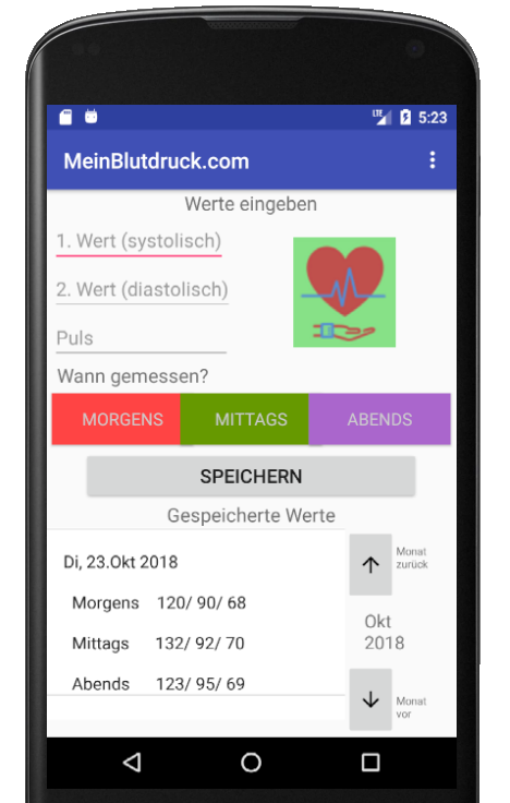 Die Handy App und mehr...